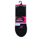 3 Pack Sport Mesh No Show Liner Socks, FEKETE, large image number 1
