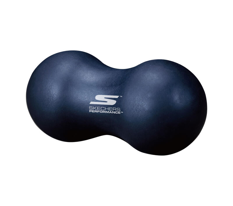 Fitness Double Massage Ball, FEKETE, largeimage number 0