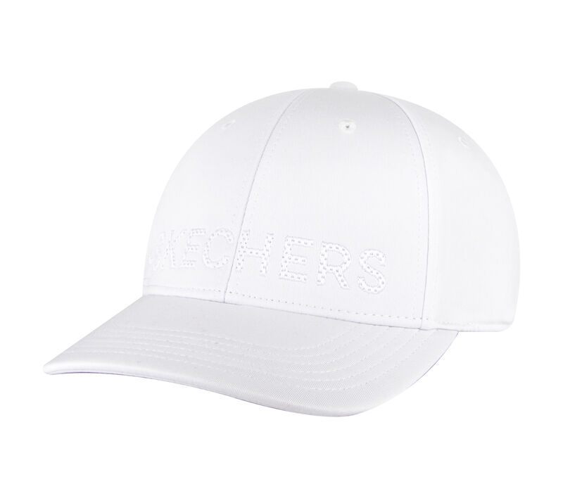 Skechers Tonal Logo Hat, FEHÉR, largeimage number 0