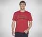Skechers University Tee, RED / RED, large image number 0