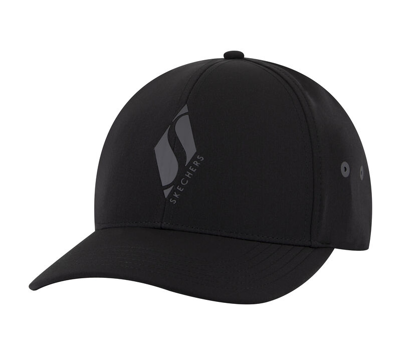 Skechers Accessories - Diamond S Hat, FEKETE, largeimage number 0