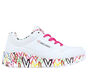 Skechers x JGoldcrown: Uno Lite - Lovely Luv, WHITE / MULTI, large image number 0