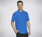 GO DRI All Day Polo, BLUE / GREEN, large image number 0