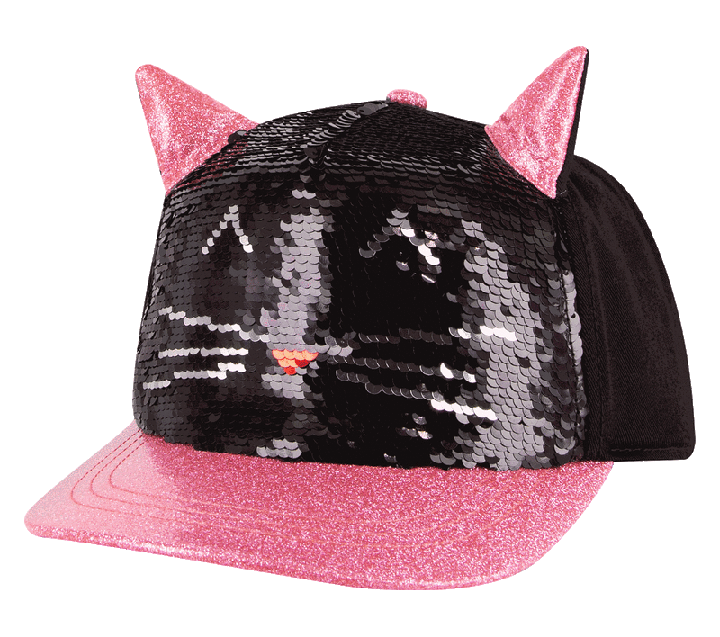 Cat Ear Hat, FEKETE, largeimage number 0