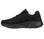Skechers Arch Fit - Charge Back, FEKETE, large image number 4