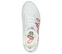 Skechers x JGoldcrown: Uno - Dripping In Love, WHITE / RED, large image number 1
