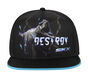 Skechers Destroy Dino Hat, FEKETE, large image number 2