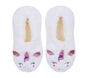 Plush Unicorn Slipper Socks - 1 Pack, FEHÉR, large image number 0