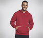 SKECH-SWEATS Incognito Hoodie, RED / RED, large image number 0