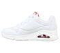 Skechers x JGoldcrown: Uno - Spread the Love, WHITE / RED / PINK, large image number 3
