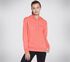 Skechers Signature Pullover Hoodie, KORALL / LIME, swatch