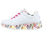 Skechers x JGoldcrown: Uno Lite - Lovely Luv, WHITE / MULTI, large image number 3