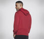SKECH-SWEATS Incognito Hoodie, RED / RED, large image number 1