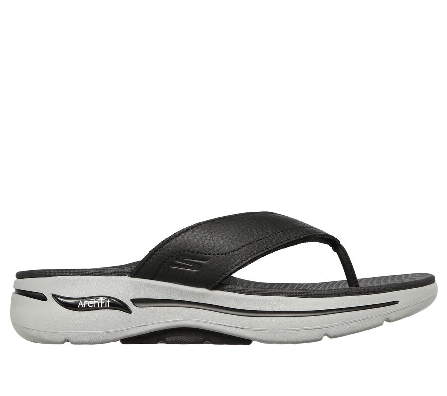 Skechers GOwalk Arch Fit Sandal, FEKETE / SZÜRKE, largeimage number 0