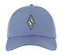 SKECHWEAVE Diamond Snapback Hat, KÉK / SZÜRKE, large image number 2