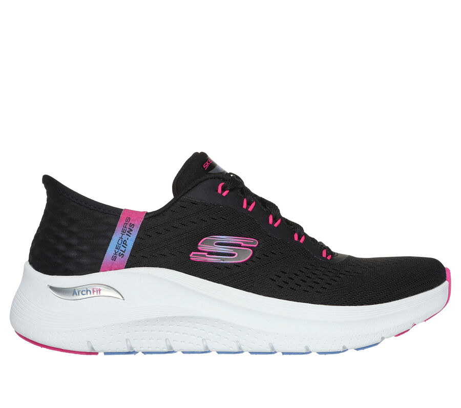 Skechers Slip-ins: Arch Fit 2.0 - Easy Chic, FEKETE / PINK, largeimage number 0