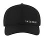 Skech-Shine Foil Baseball Hat, FEKETE, large image number 2