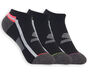 3 Pack Extended Terry Ankle Sport Socks, SZÜRKE, large image number 0