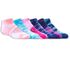 6 Pack Low Cut Tie-Dye Socks, BARNA / MULTI, swatch