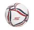 Hex Multi Wide Stripe Size 5 Soccer Ball, WHITE / BLUE, swatch