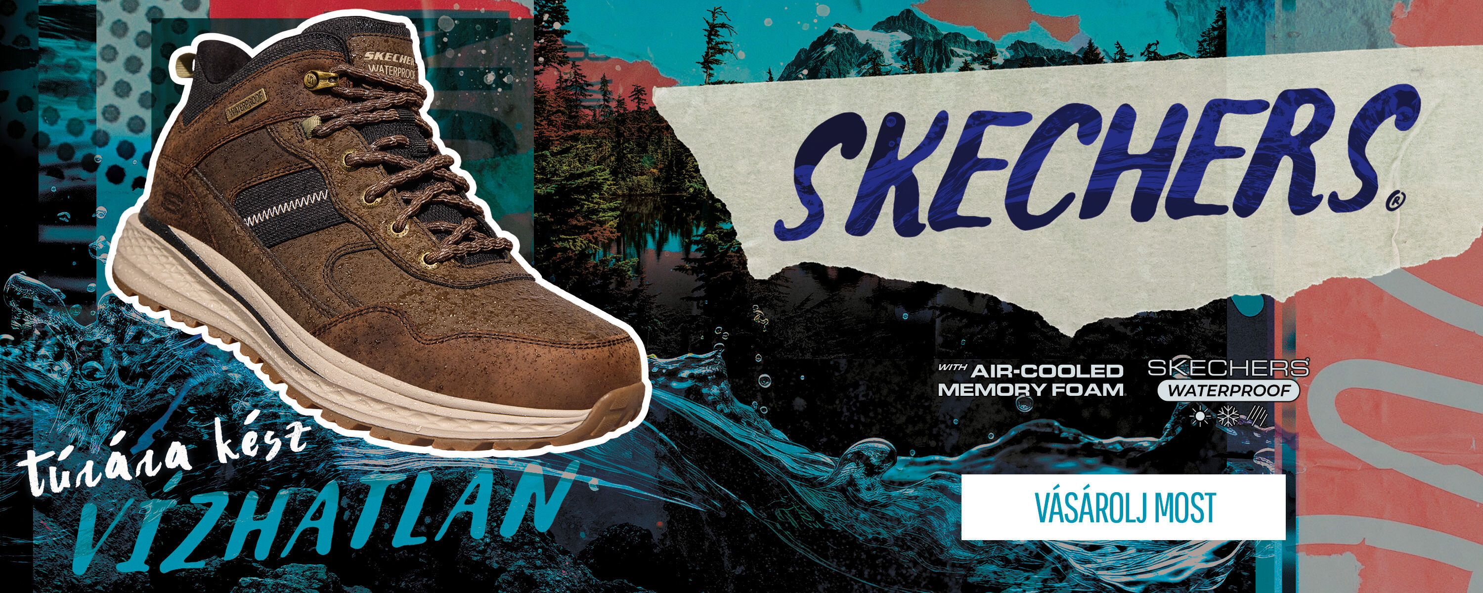 Skechers men waterproof